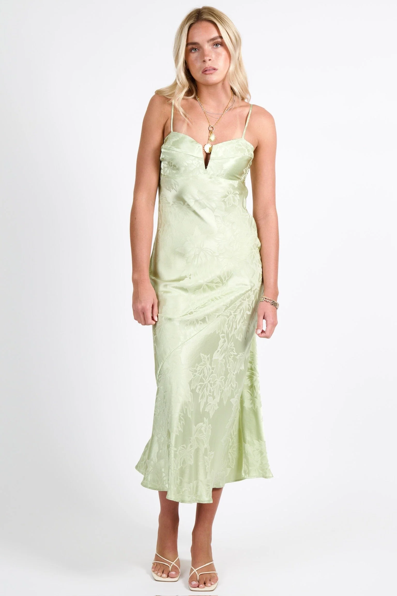 ASTR | Tyla Dress - Sage - Image 3