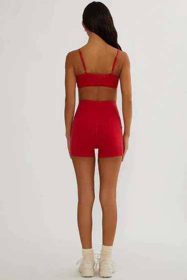 BEACH RIOT | Nali Bike Short - Red - Image 4