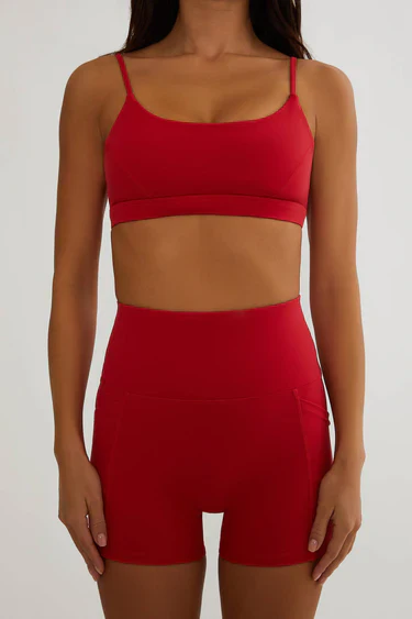 BEACH RIOT | Sara Top - Red - Image 5