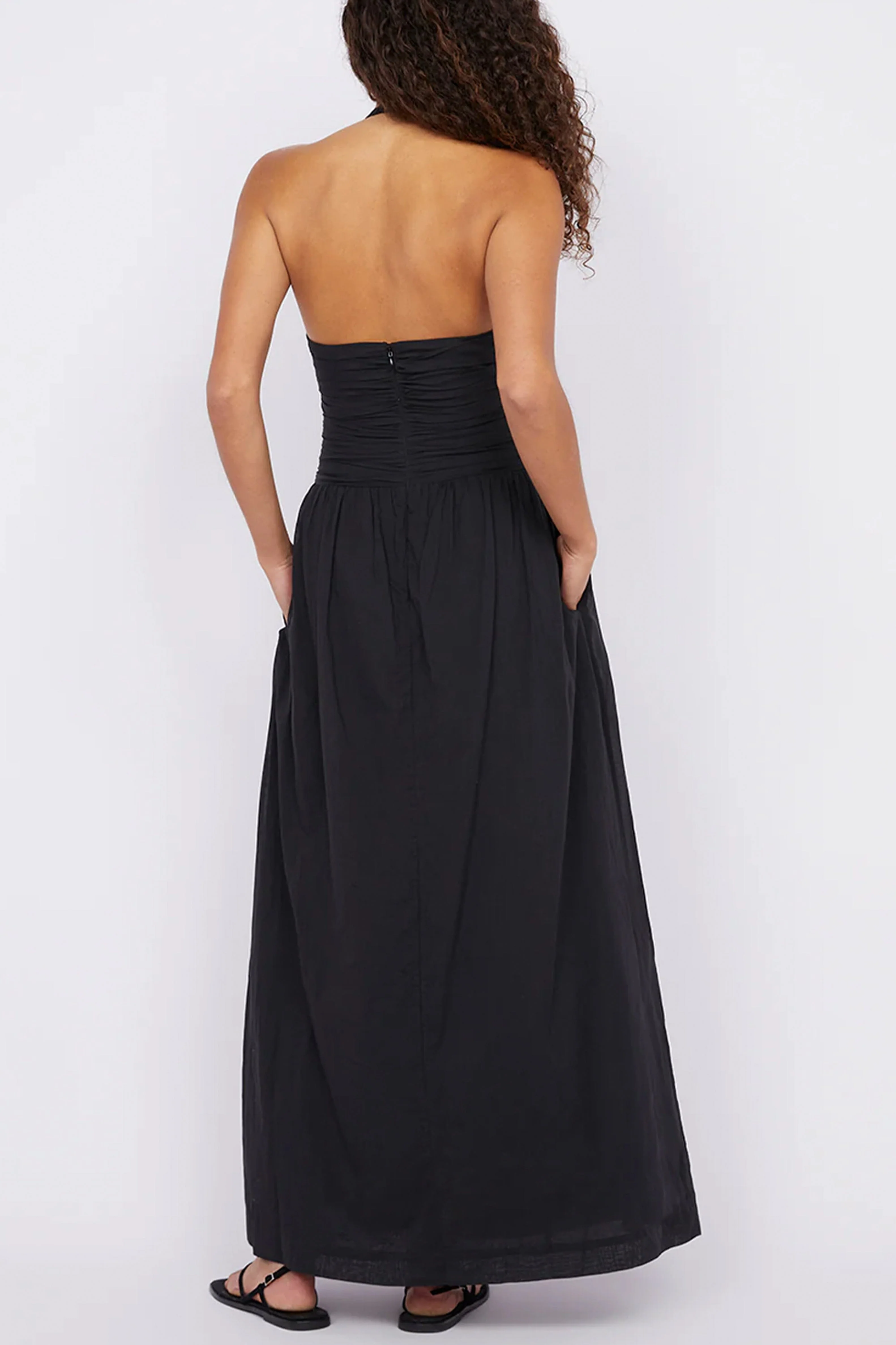 BEC + BRIDGE | Franca Halter Dress - Black - Image 4