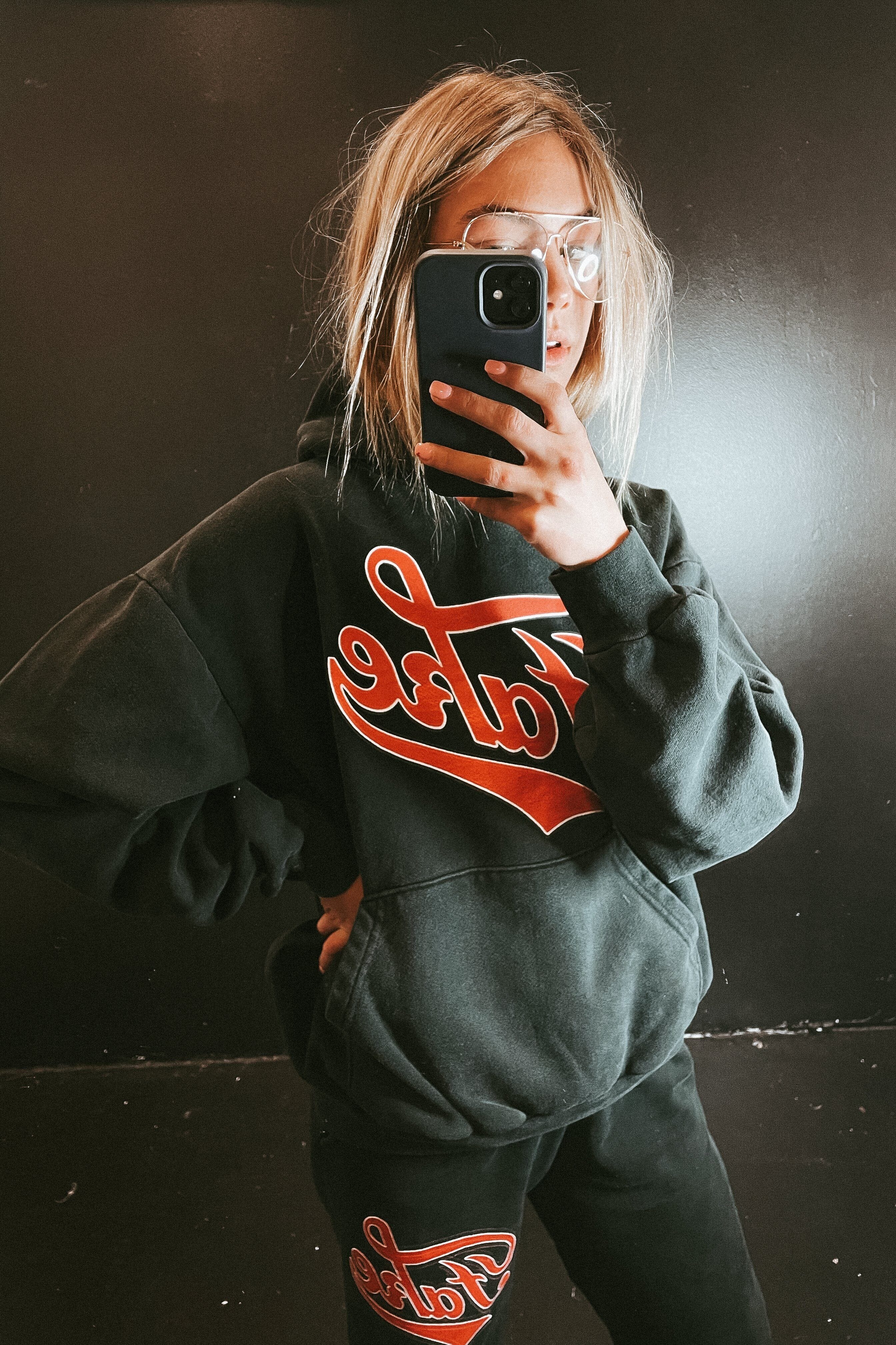 CLONEY | Fake Hoodie - Black - Image 2