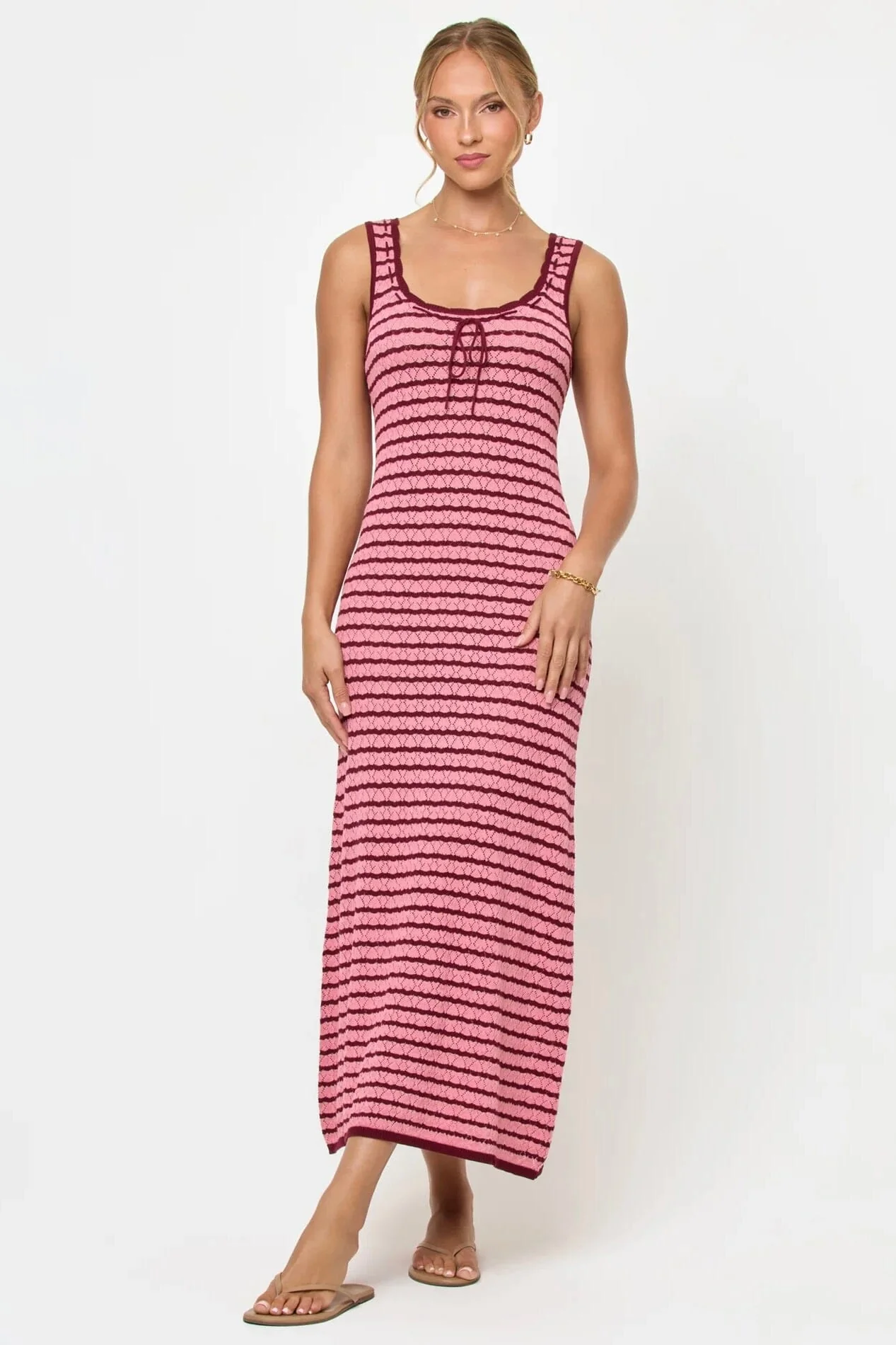 L*SPACE | Rosalie Maxi - Strawberry Stripe