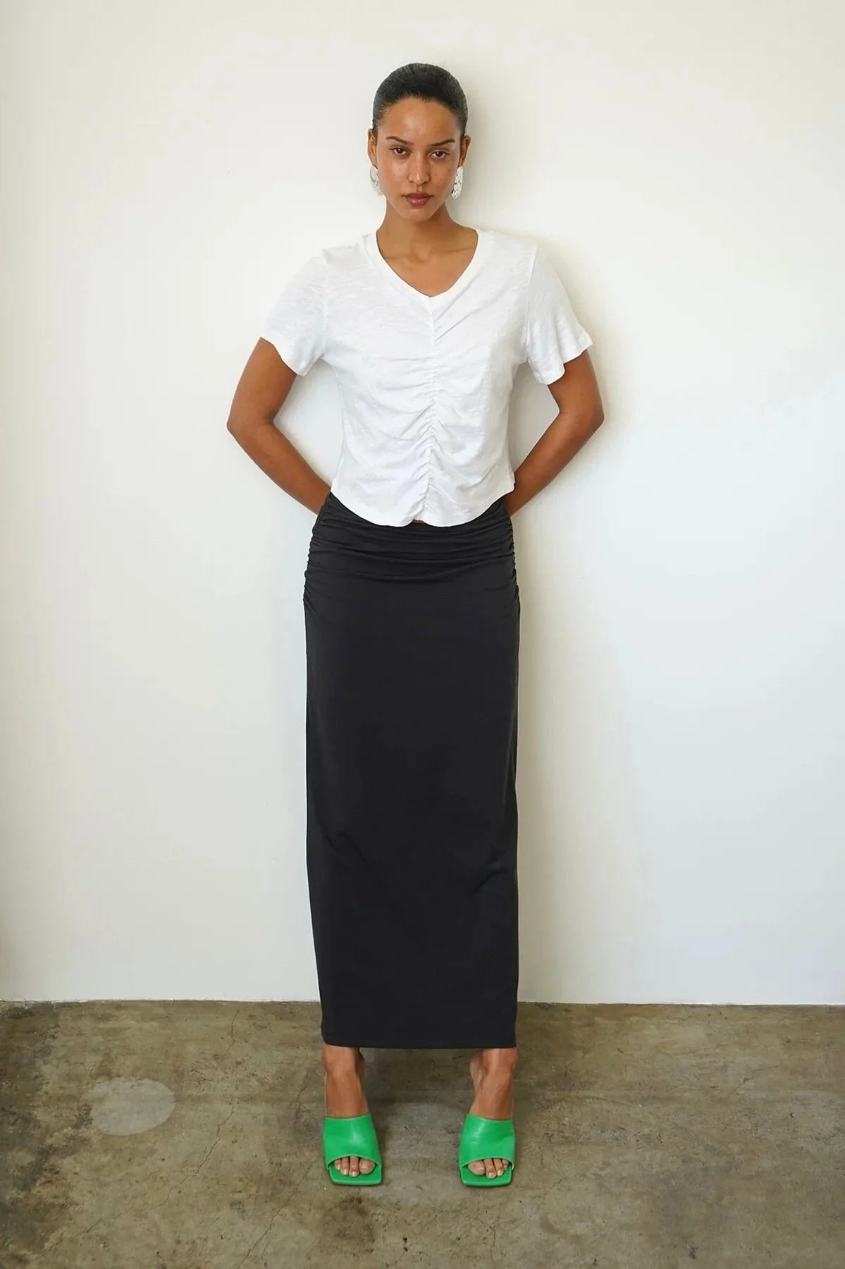 LNA | Calvin Skirt - Black - Image 6