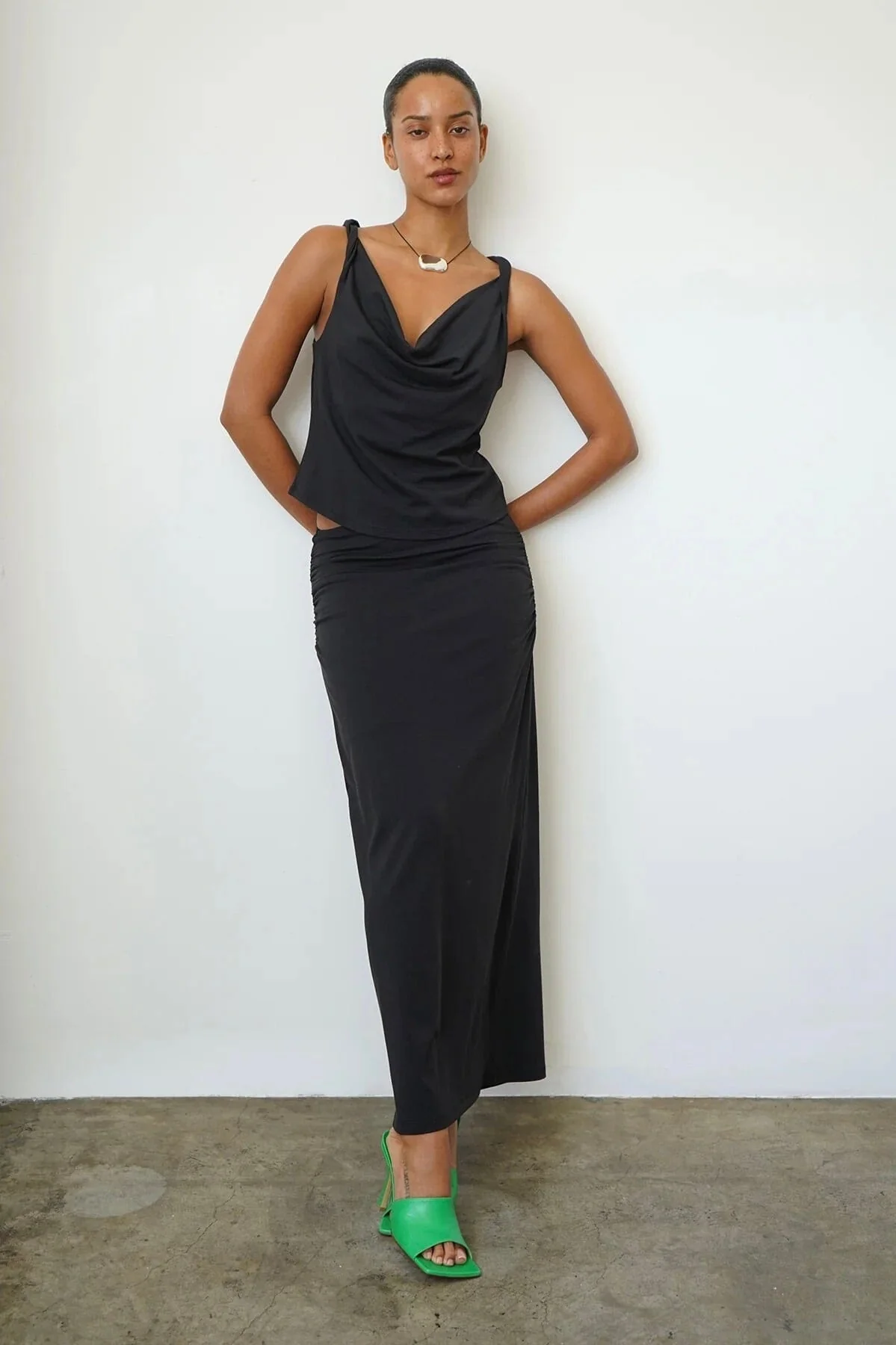 LNA | Calvin Skirt - Black - Image 7