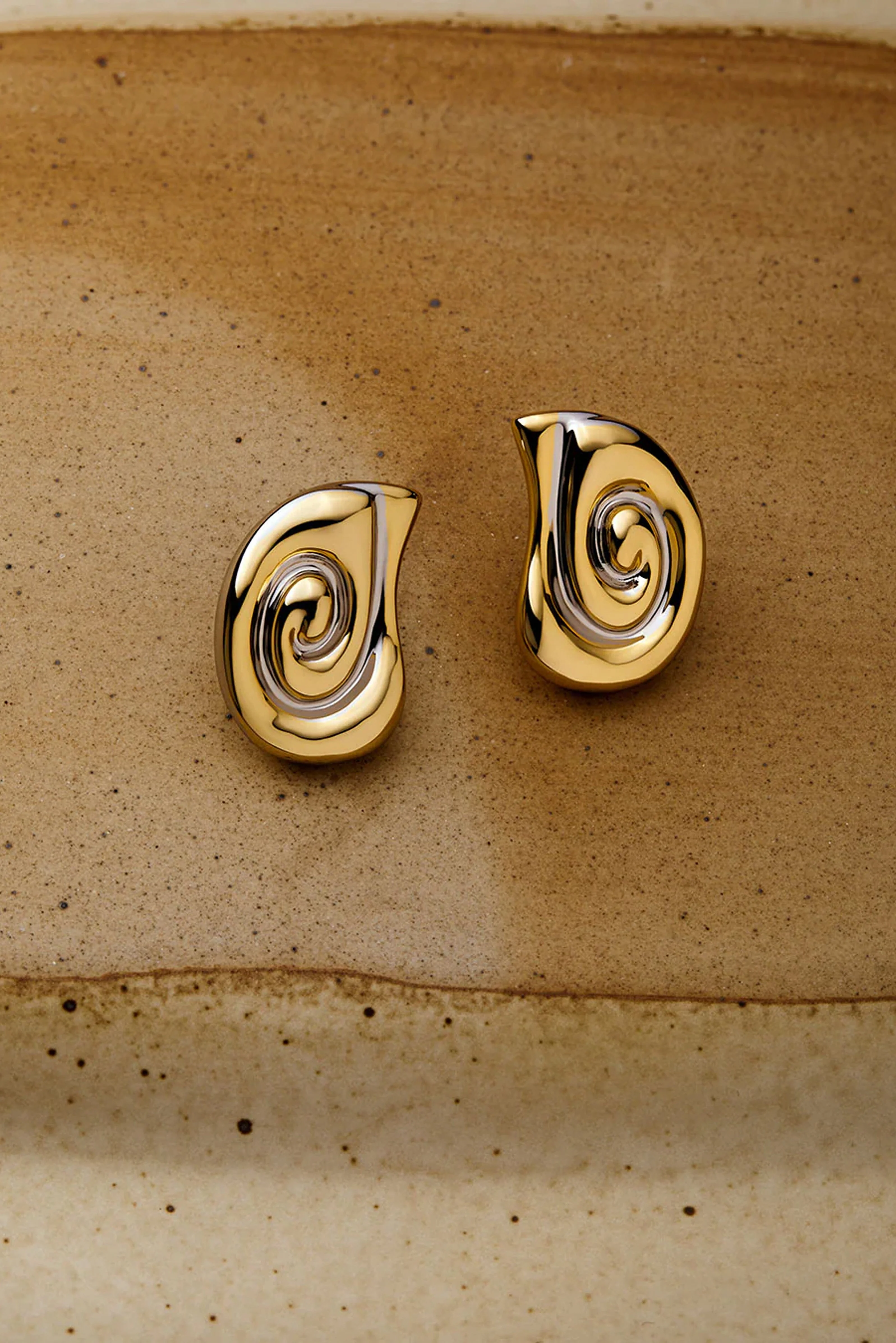LUV AJ | The Two Tone Coquille Studs - Image 5