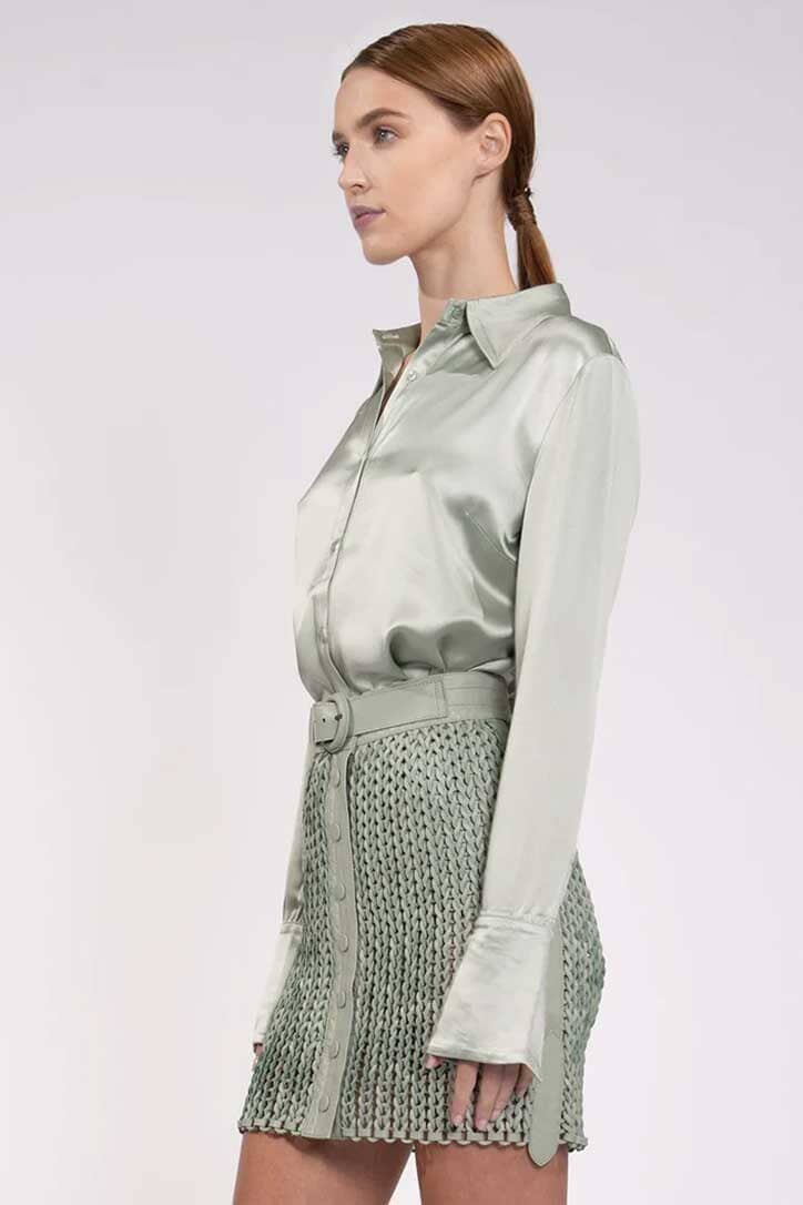 NONCHALANT | Cassia Top - Sage - Image 5