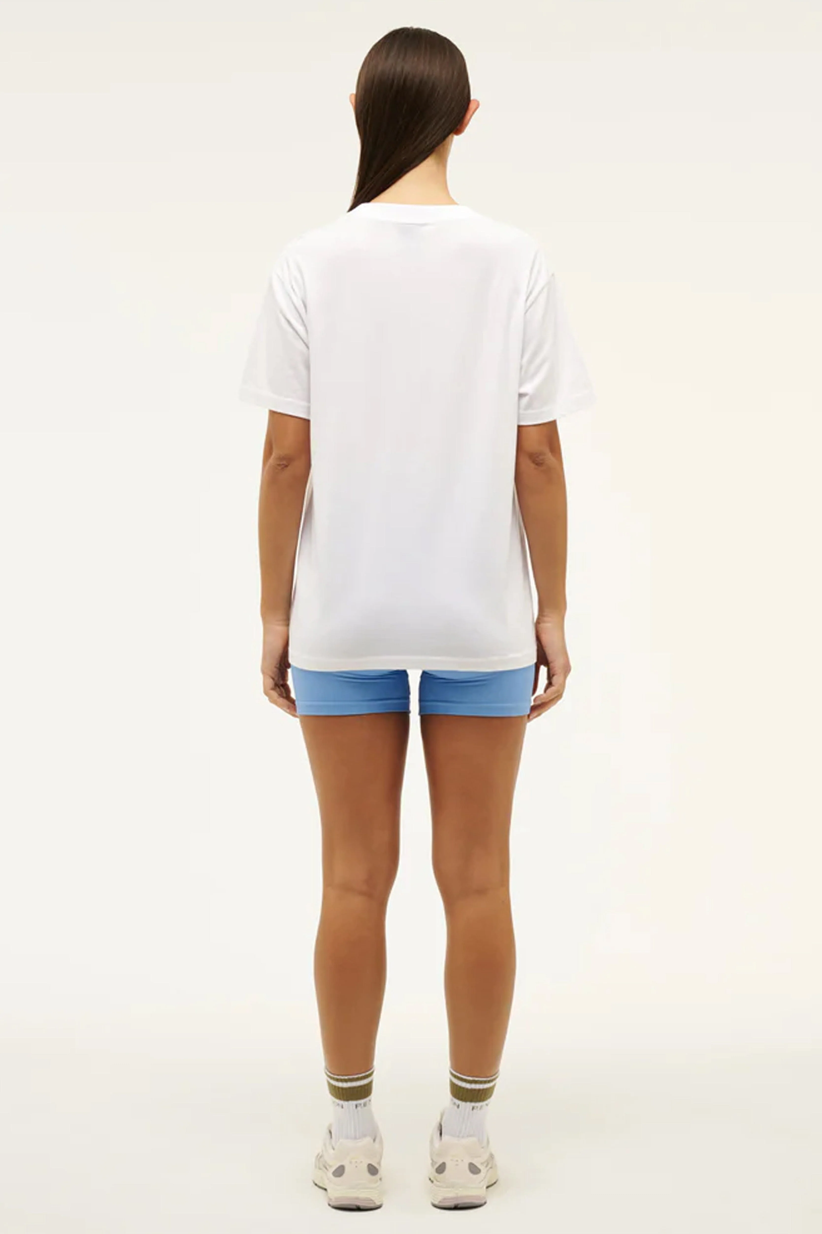 P.E. NATION | Aero SS Tee - White/Blue - Image 4
