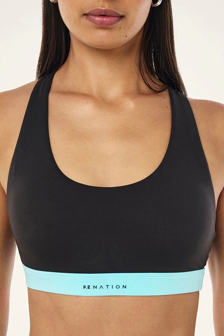 P.E. NATION | Lumify Sports Bra - Smoke Stone - Image 4