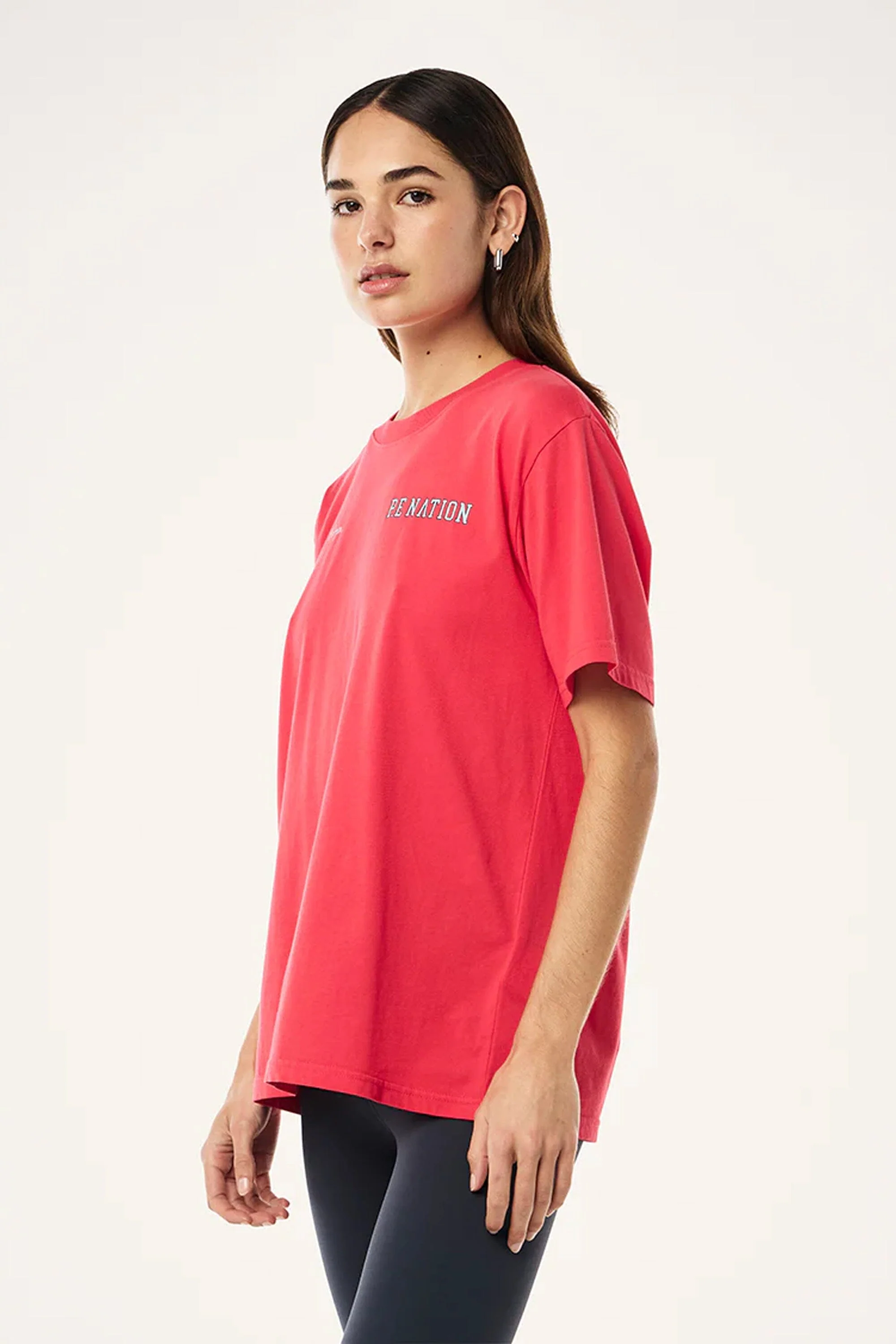 P.E NATION | Slate Tee - Washed Strawberry - Image 3