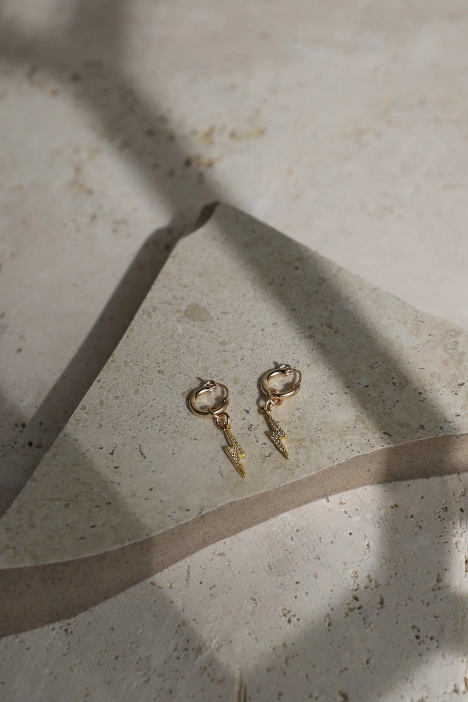 RACHEL NATHAN | Gold Filled Charm Huggies - Image 3