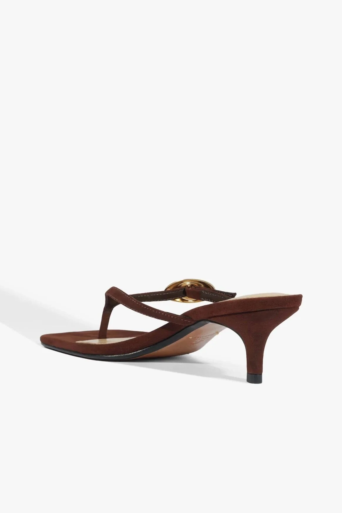 SCHUTZ | Miriam Nubuck sandal - Chestnut Brown - Image 4