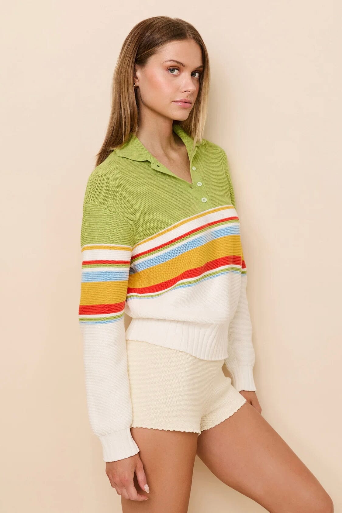 SOLID & STRIPED | Cleo Pullover - St. Barths Stripe - Image 2