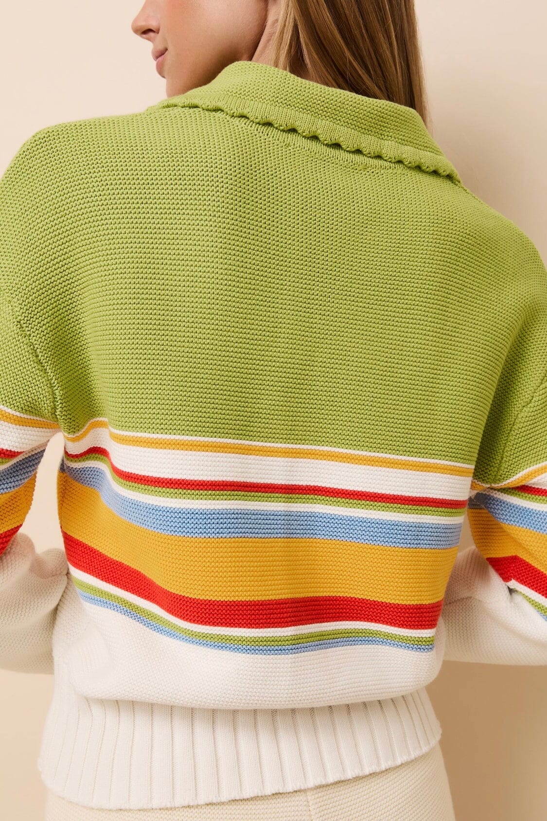 SOLID & STRIPED | Cleo Pullover - St. Barths Stripe - Image 4
