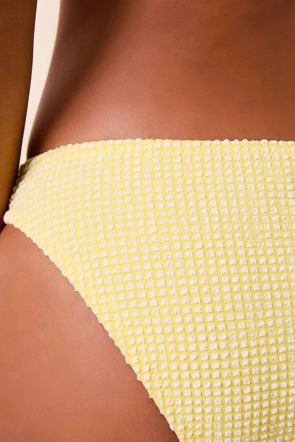 SOLID & STRIPED | Lolita Bottom - Puckered Gingham Citrina - Image 4