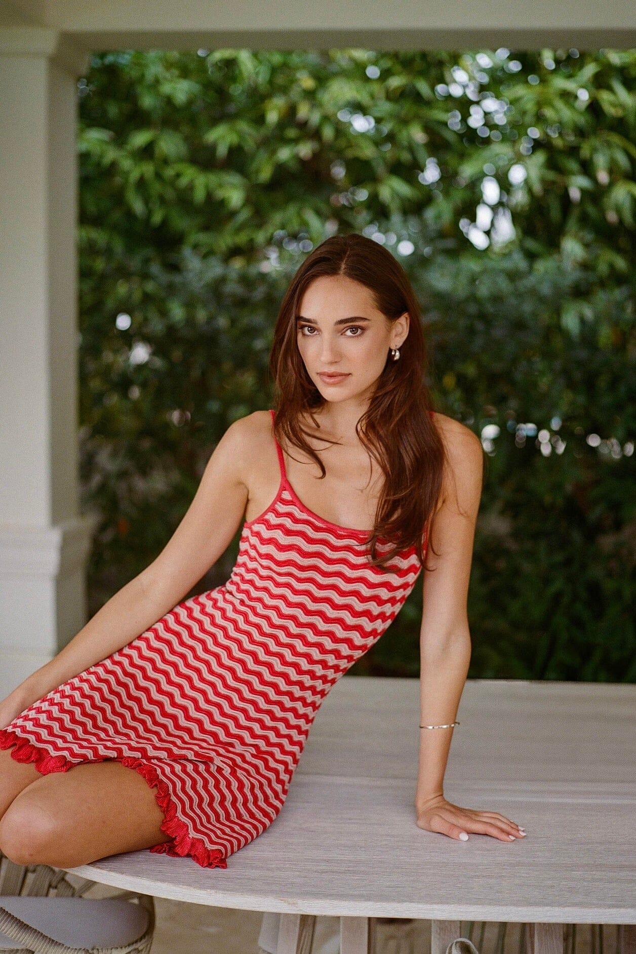 SOLID & STRIPED | The Talia Dress - Rooftop Red