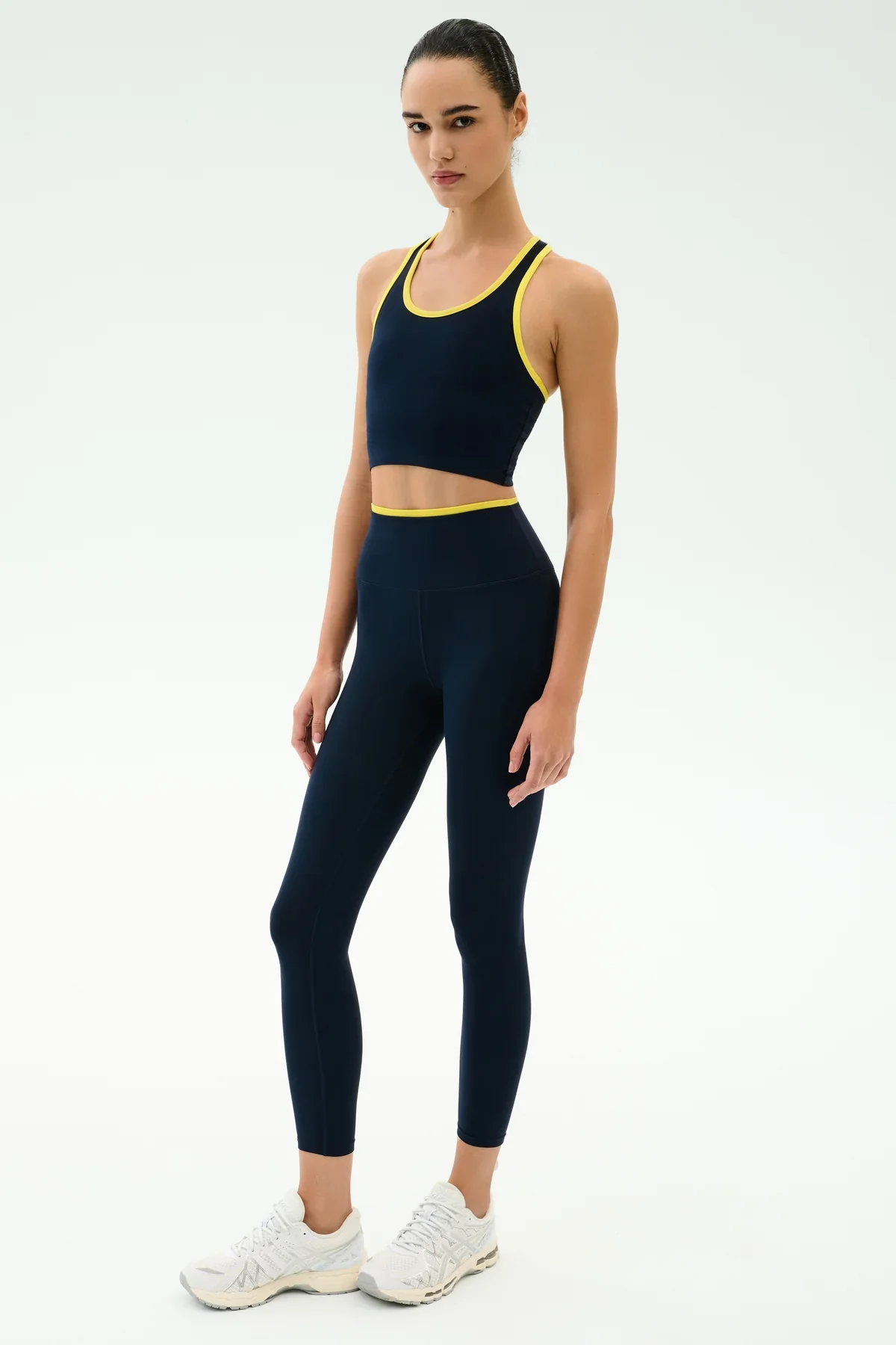SPLITS59 | Dual High Waist Airweight Legging - Indigo/Ray - Image 2