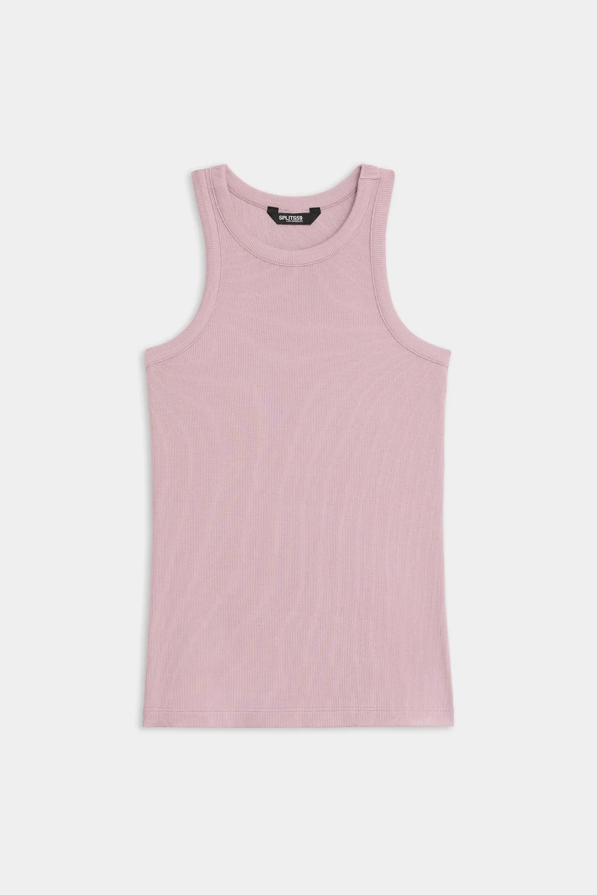 SPLITS59 | Kiki Rib Tank - Blush - Image 4