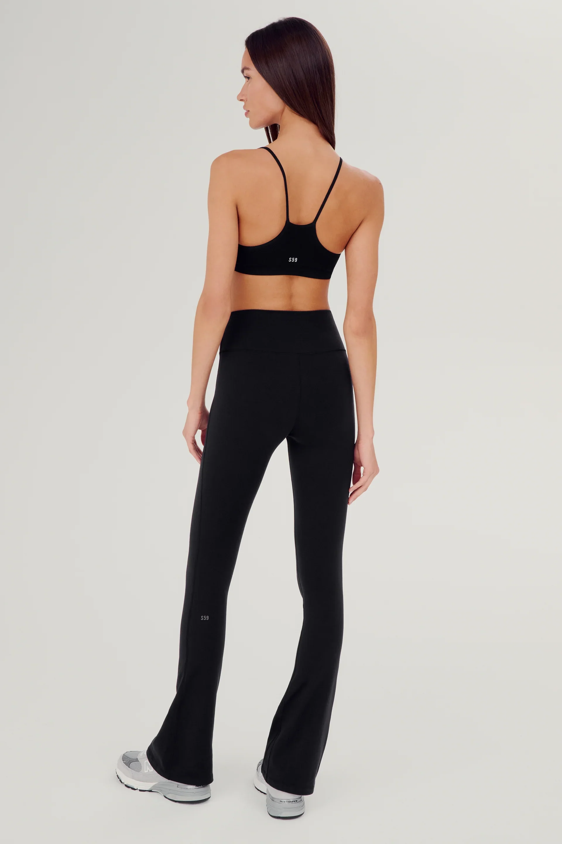 SPLITS59 | Raquel High Waisted Flare - Black - Image 3